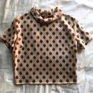 Vintage: 1960s Mock Neck Knit